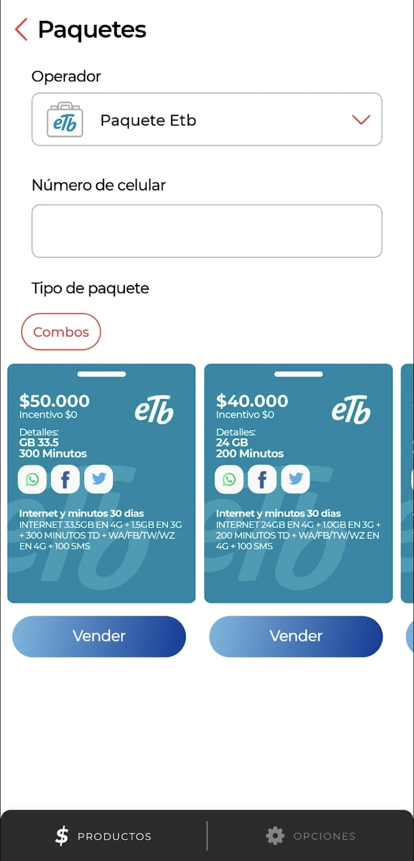 Betel Movil screenshot