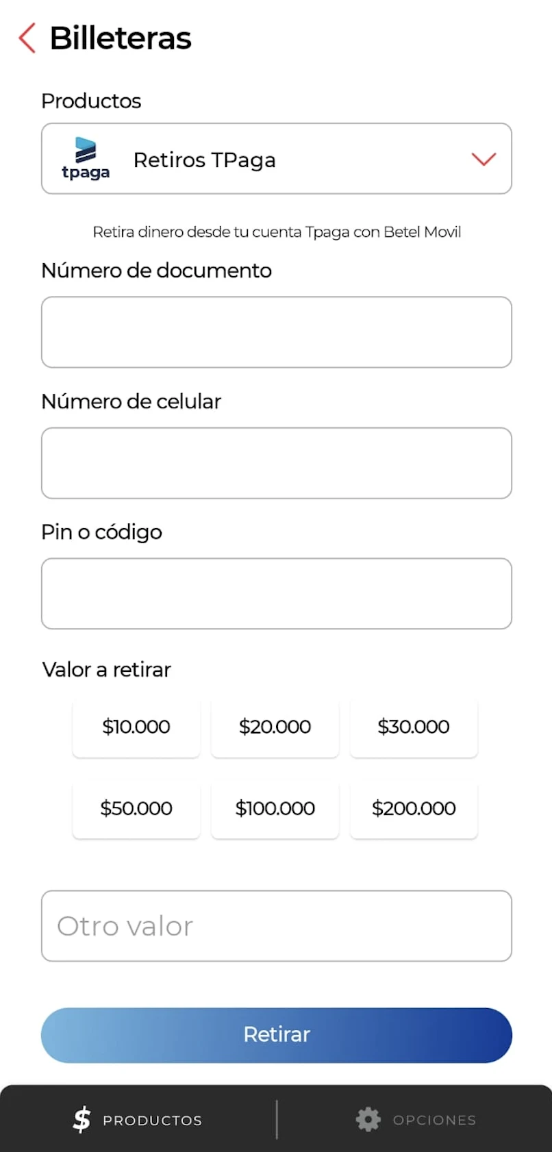Betel Movil screenshot
